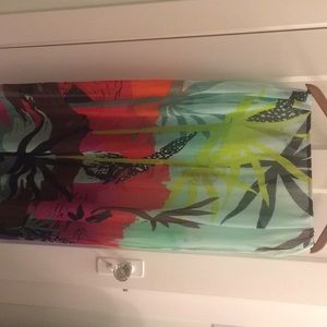 colorful kate spade scarf